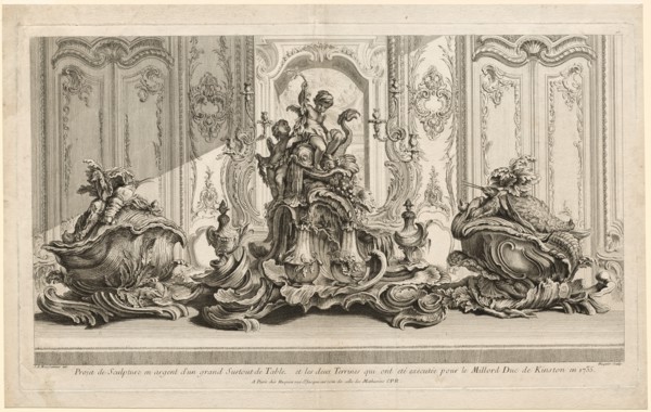 Works of Juste-Aurele Meissonier (Oeuvre de Juste- AurPle Meissonier), plate 115: Works of