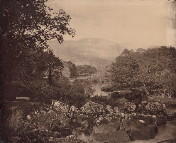 View from the Lawn, Dennicanniby, 1870s. Vernon Heath (British, 1819-1895). Carbon print; image: 58