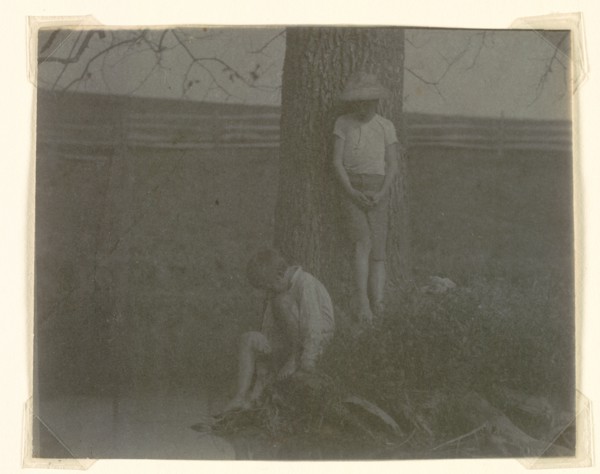 Crowell Children at Avondale, 1885-1890. Thomas Eakins (American, 1844-1916). Platinum print;