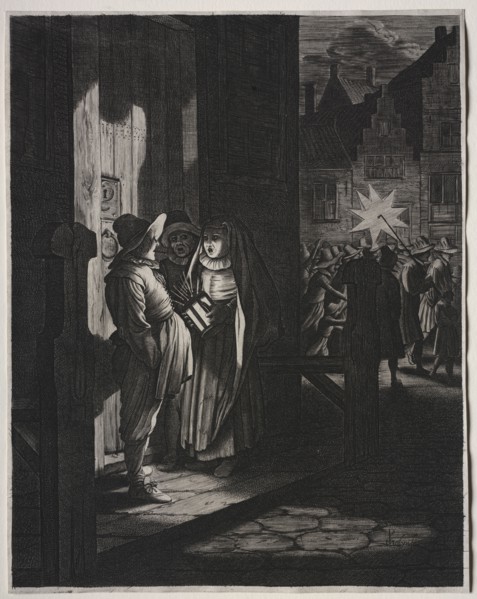 Star of Kings,  A Night Piece, 1630. Jan van de Velde (Dutch, 1620-1662), after Pieter Molyn