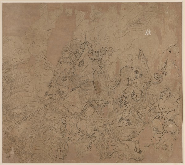 Album of Daoist and Buddhist Themes: Search the Mountain: Leaf 49, 1200s. China, Southern Song