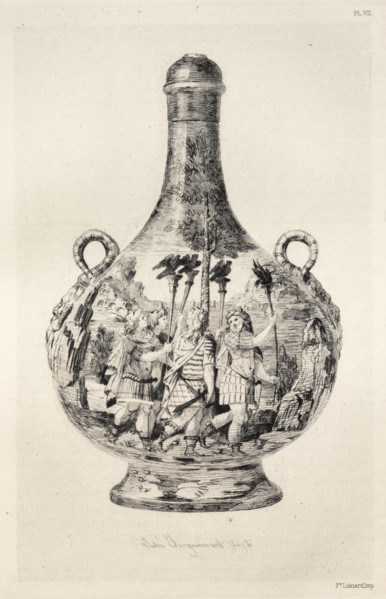 Book by Albert Jacquemart: History of the Ceramic Art: A Descriptive and Philosophical Study of the