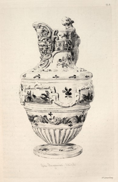 Book by Albert Jacquemart: History of the Ceramic Art: A Descriptive and Philosophical Study of the