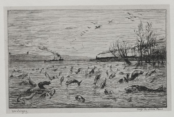 The Boat Trip: Rejoicing of the Fish at the Departure of the Cabin Boy (The Fish), 1861. Charles