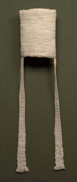 Padded Hat, 1200-1460s. Peru, North Coast, Chimú style, 1200-1460s. Cotton; plain weave, brocaded ;