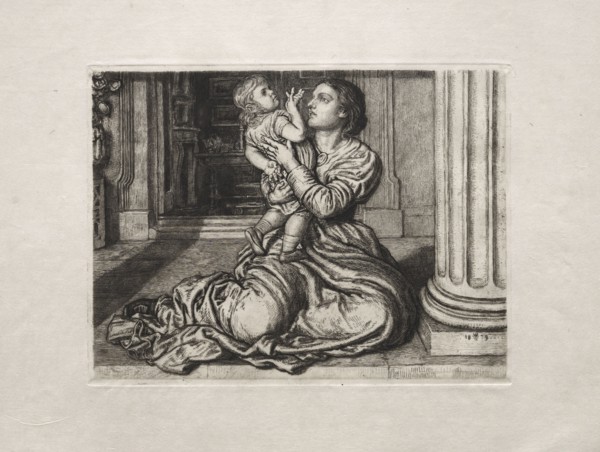 The Father's Leave-Taking, 1879. William Holman Hunt (British, 1827-1910), H. Blair Ansdell for The