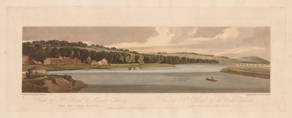A Selection of Twenty of the Most Picturesque Views in Paris: View of St. Cloud & Mount Calvary