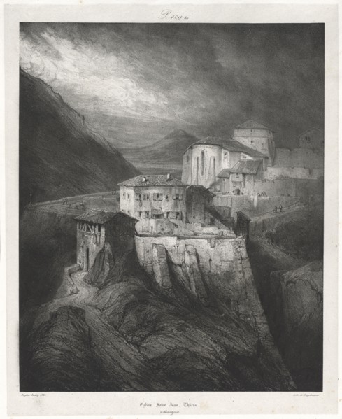 Plate 129 from Voyages Pittoresques...Auvergne vol. II: Picturesque and Romantic Journeys in Old