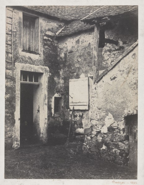 Farmyard, 1862. Eugène Cuvelier (French, 1837-1900). Salted paper print from a paper negative;