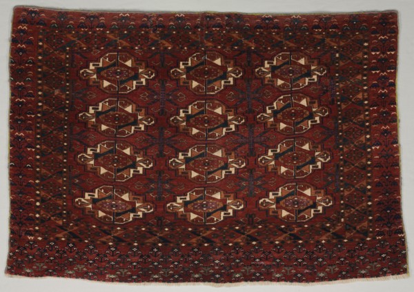 Turkmen Bag Face, 1800s. Turkmenistan, Saryk tribe of the Turkmen people (1850-1899), 19th century.