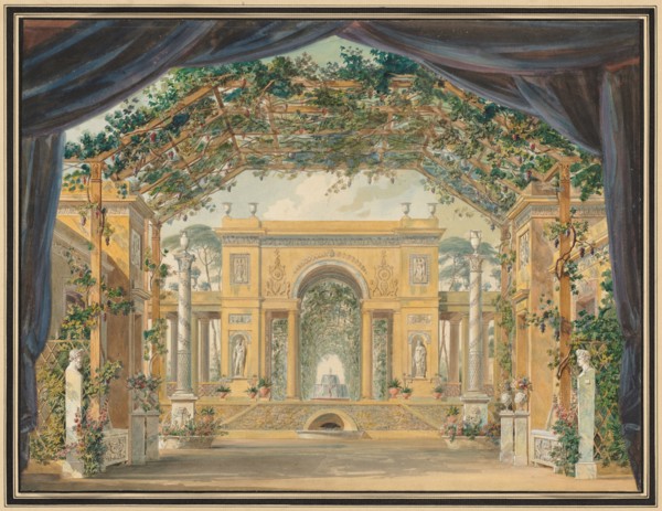 Decoration Executed for the Birthday of His Majesty the King of Westphalia, 1811.