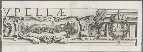 The Siege of La Rochelle: Plate 3, 1628-1630. Jacques Callot (French, 1592-1635), and Abraham Bosse