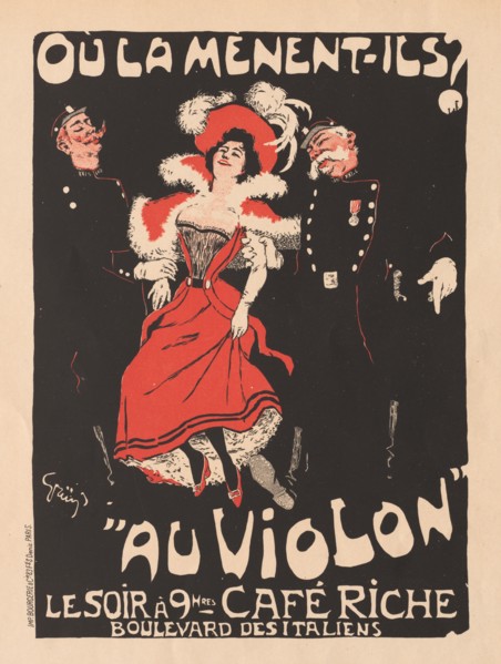 Les Maitres de L'Affiche: Pl. 103 Café Reche, 1897. Jules-Alexandre Grün (French, 1868-1934),