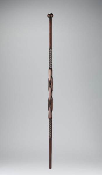 Prestige Staff, 1800s-1900s. South Africa, Tsonga or Zulu people, 19th or 20th century. Wood;