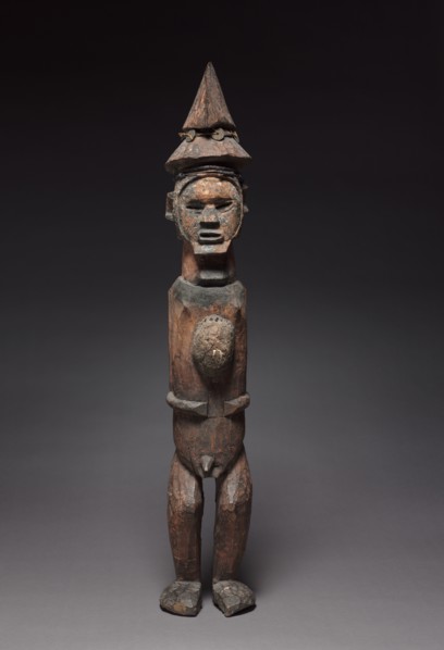 Male Figure, late 1800s-early 1900s. Central Africa, Republic of the Congo (most likely) or