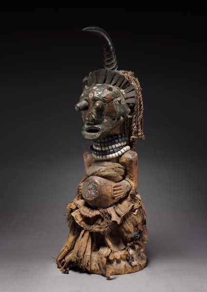 Male Figure, late 1800s-early 1900s. Central Africa, Democratic Republic of the Congo, Songye