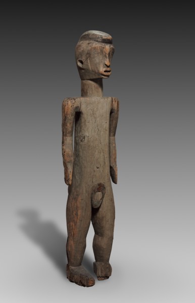 Pair of Figures, late 1800s-early 1900s. Central Africa, Democratic Republic of the Congo or