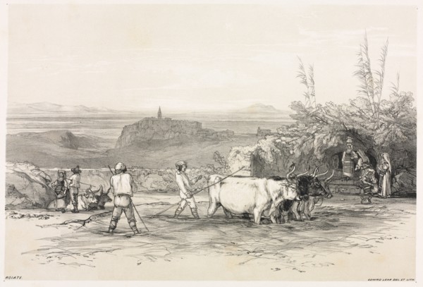 Views in Rome and Its Environs: Roiate, 1841. Edward Lear (British, 1812-1888), T. M'Lean,.