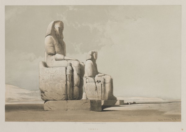 Egypt and Nubia, Volume I: Thebes, 1846. Louis Haghe (British, 1806-1885), F.G.Moon, 20