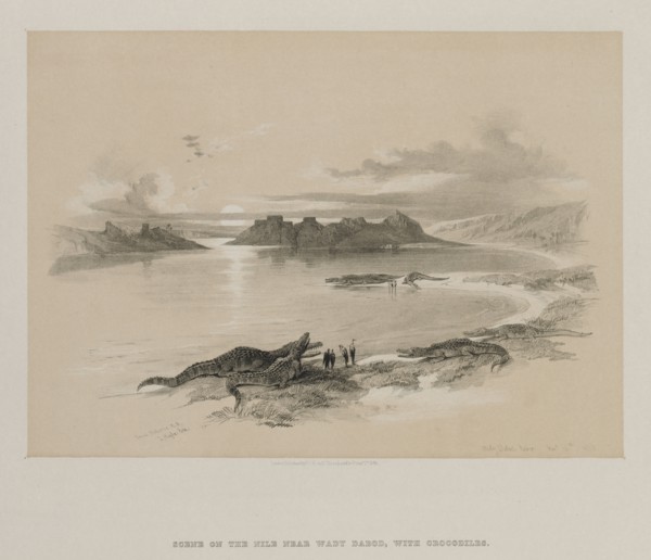 Egypt and Nubia, Volume II: Wady Dabod, Nubia, 1848. Louis Haghe (British, 1806-1885), F.G.Moon, 20