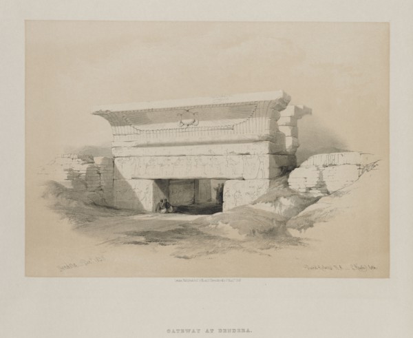 Egypt and Nubia, Volume I: Dendera, 1847. Louis Haghe (British, 1806-1885), F.G.Moon, 20