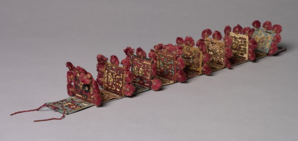 Band (Headband?), c. 650-850. Central Andes, Moche-Wari Style, mid-7th to mid-9th century. Camelid