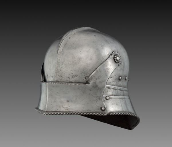 Visored Sallet, c. 1490-1500. Germany, 16th century. Steel; overall: 21 x 25 x 42 cm (8 1/4 x 9