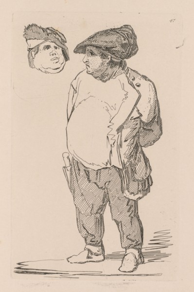 Liber Studiorum: Plate 47, A Study, 1838. John Sell Cotman (British, 1782-1842). Softground