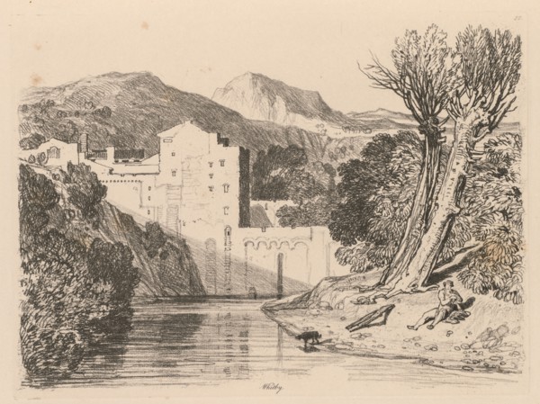 Liber Studiorum: Plate 22, Whitby, 1838. John Sell Cotman (British, 1782-1842). Softground etching,