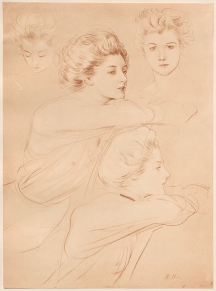 L'Estampe Moderne: Parisienne: Parisienne, 1898. Paul César Helleu (French, 1859-1927), Imprimerie