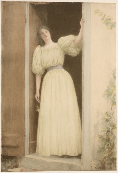 L'Estampe Moderne: Le Départ: Le Départ, published 1899. Louis Joseph Raphaël Collin (French,