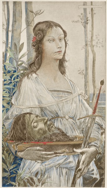 L'Estampe Moderne: Salomé: Salomé, 1899. Luc-Olivier Merson (French, 1846-1920), Imprimerie