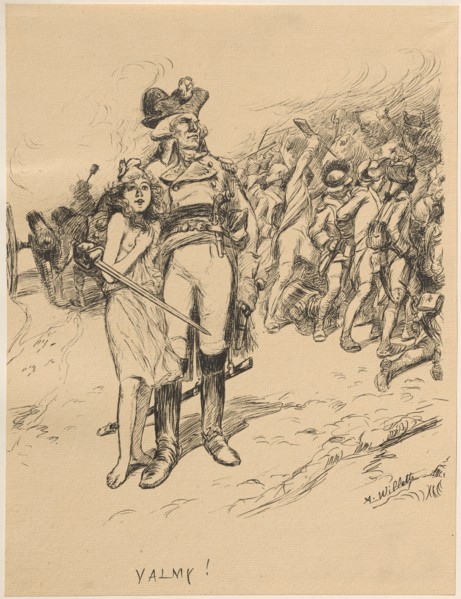 L'Estampe Moderne: Valmy: Valmy, 1899?. Adolphe Willette (French, 1857-1926), Imprimerie Champenois