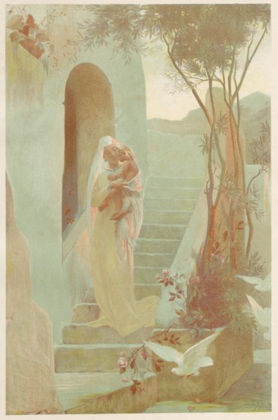 L'Estampe Moderne: L'Enfant: L'Enfant, 1899. Guillaume Dubufe (French, 1853-1909), Imprimerie