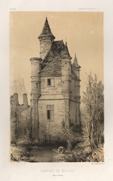 Architecture Pittoresque ou Monuments des xveme. Et xvieme. Siecles: Chateaux De France des XV et