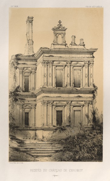 Architecture Pittoresque ou Monuments des xveme. Et xvieme. Siecles: Chateaux De France des XV et