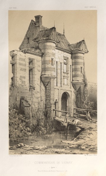 Architecture Pittoresque ou Monuments des xveme. Et xvieme. Siecles: Chateaux De France des XV et
