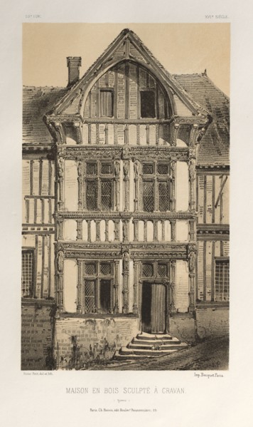 Architecture Pittoresque ou Monuments des xveme. Et xvieme. Siecles: Chateaux De France des XV et