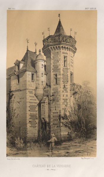 Architecture Pittoresque ou Monuments des xveme. Et xvieme. Siecles: Chateaux De France des XV et
