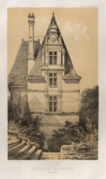 Architecture Pittoresque ou Monuments des xveme. Et xvieme. Siecles: Chateaux De France des XV et