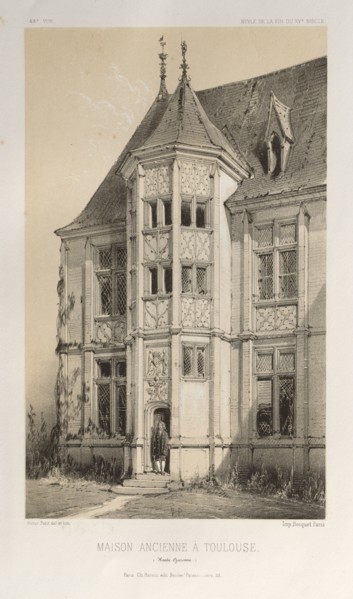 Architecture Pittoresque ou Monuments des xveme. Et xvieme. Siecles: Chateaux De France des XV et