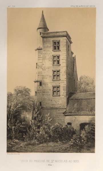 Architecture Pittoresque ou Monuments des xveme. Et xvieme. Siecles: Chateaux De France des XV et