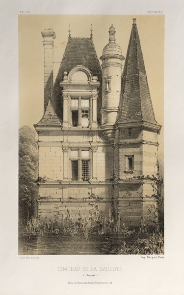 Architecture Pittoresque ou Monuments des XVeme. Et XVIeme. Siecles: Chateaux de France des XV et