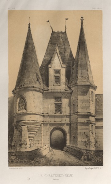 Architecture Pittoresque ou Monuments des XVeme. Et XVIeme. Siecles: Chateaux de France des XV et