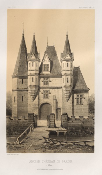 Architecture Pittoresque ou Monuments des XVeme. Et XVIeme. Siecles: Chateaux de France des XV et
