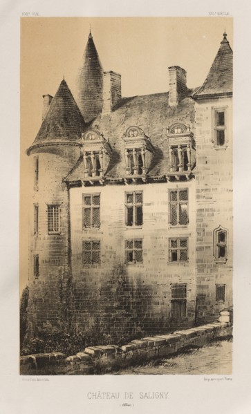 Architecture Pittoresque ou Monuments des XVeme. Et XVIeme. Siecles: Chateaux de France des XV et