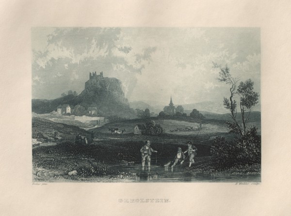 Das Malerische und Romantische Rheinland: Gerolstein, 1928. Henry Winkles (British, 1801-1900),