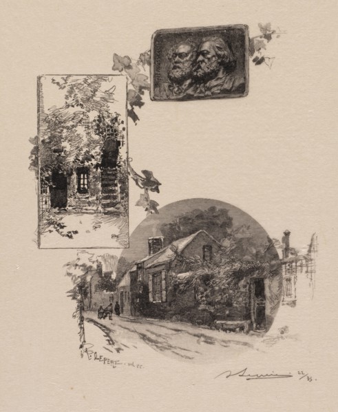 Fontainebleau Forest: Entry to Rousseau's Studio and the Millet Home (La Forêt de Fontainebleau: