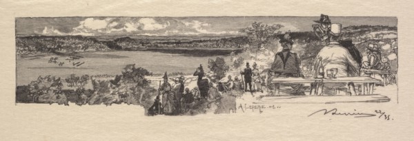 Fontainebleau Forest: Valley of the Solle (La Forêt de Fontainebleau: La Vallée de la Solle), 1890.