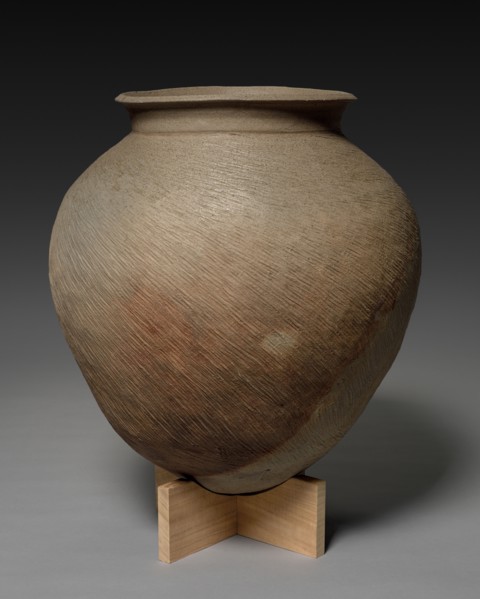 Wide-Mouth Jar, 14th century. Japan, Kamakura period (1185-1333) to Muromachi period (1392-1573).